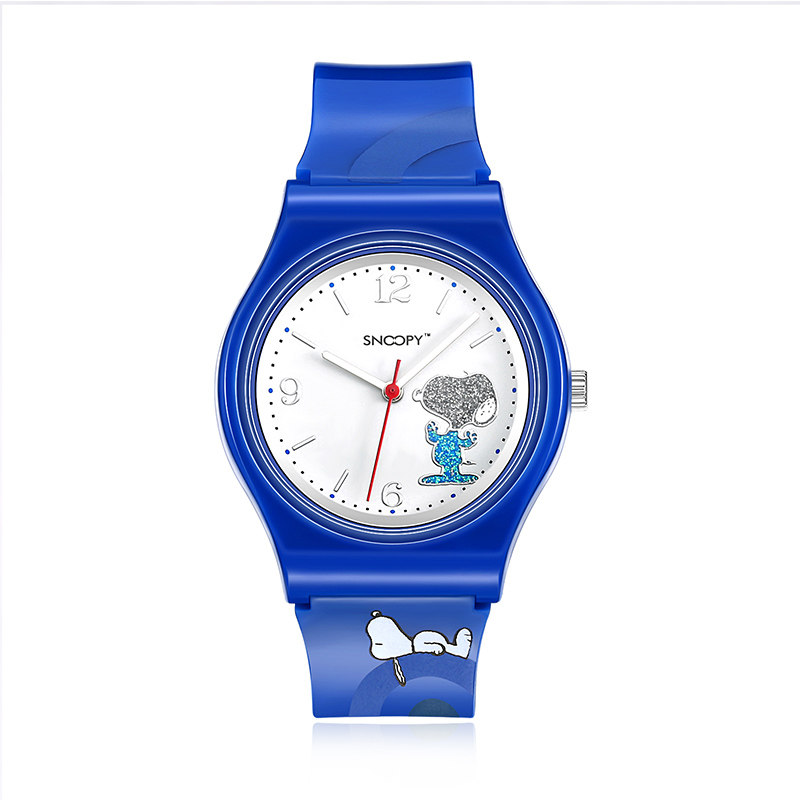 史努比儿童手表6-14岁男女孩防水小学生可爱卡通女童韩版时尚潮流