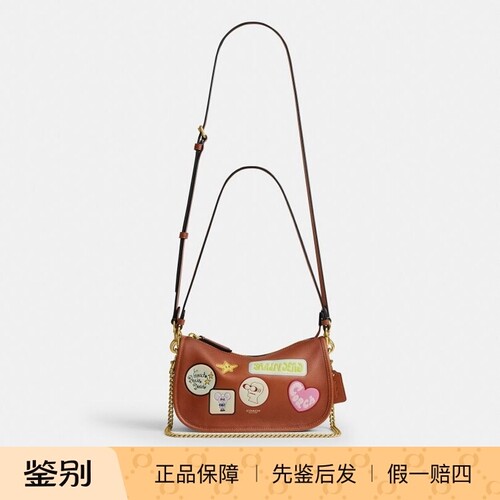 COACH/蔻驰新品COACH | BRAIN DEAD贴饰WAVERLY手袋 联名款 CEV15