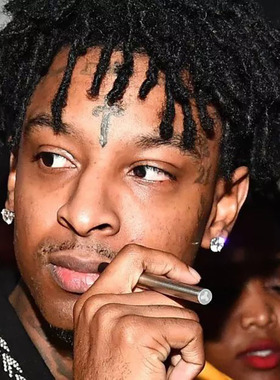 21SAVAG同款黑人脏辫男假发块 街舞朋克摇滚雷鬼演出造型潮假发片