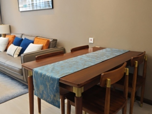 原单复古桌旗桌带短毛绒烫金长条巾餐边柜电视柜巾巾33 220cm 180