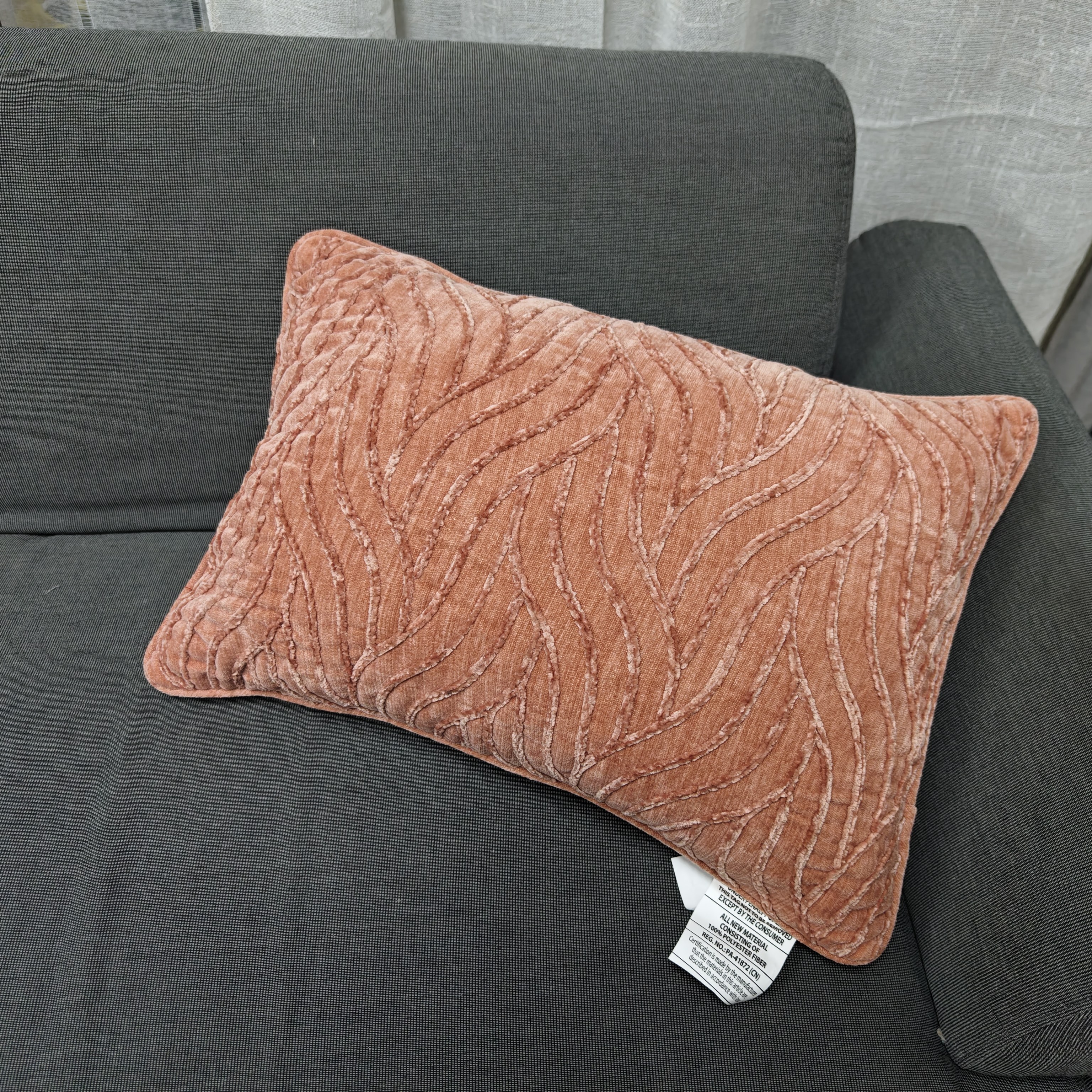 出口长方形腰枕加厚雪尼尔织绒腰枕一体芯无拉链整体洗,居家布艺,腰靠垫,淘宝优惠券,粉丝福利购,淘宝优惠卷