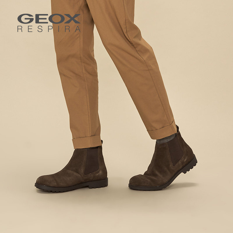 GEOX/健乐士切尔西靴男短靴秋冬款复古防滑舒适透气U845HD|msdalam kategori Kasut lelaki popular, but - dari Buy2taobao.com untuk memberikan perkhidmatan ejen Taobao profesional membeli