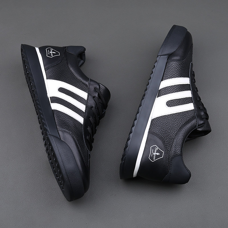 真皮阿甘鞋男鞋春秋真皮时尚轻便运动休闲板鞋百搭潮鞋德训鞋皮鞋,流行男鞋,时尚休闲鞋,淘宝优惠券,粉丝福利购,淘宝优惠卷