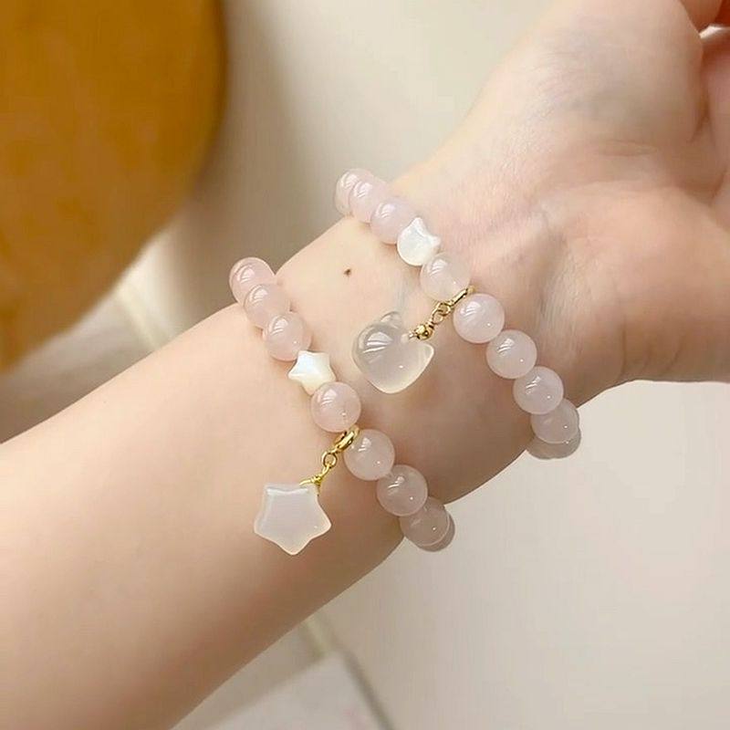 新中式2025年新款高级感小众精致简约手串DIY手链情侣闺蜜礼物