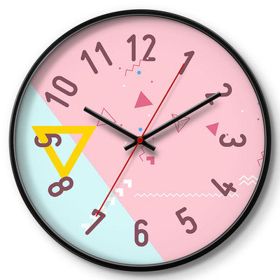 摩门家里客厅卧室创意挂钟