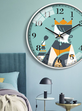 MOMEN/摩门艺术挂钟客厅酒店时尚创意钟表时钟墙壁挂表静音石英钟