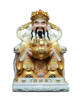 金旺来财神汉白玉佛像