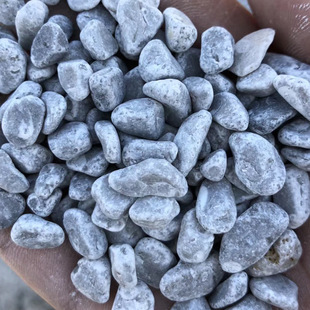 黑色石米园林铺路小石子深灰色洗米石室内外造景露营地石