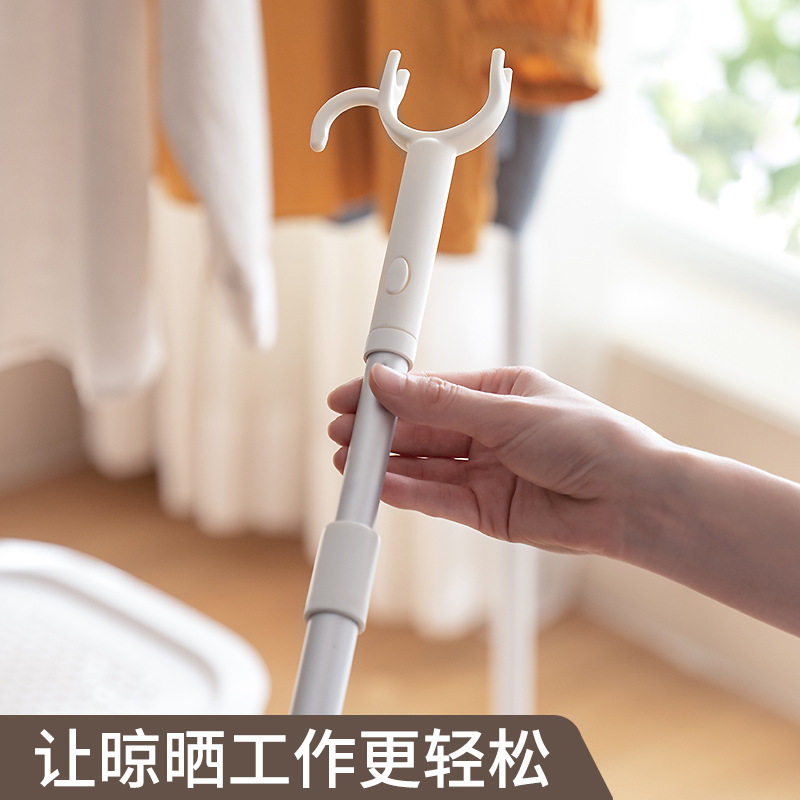 撑衣杆伸缩晾衣杆衣叉家用撑衣竿伸缩杆挑衣杆衣叉杆撑衣架取衣杆,男装,T恤,淘宝优惠券,粉丝福利购,淘宝优惠卷