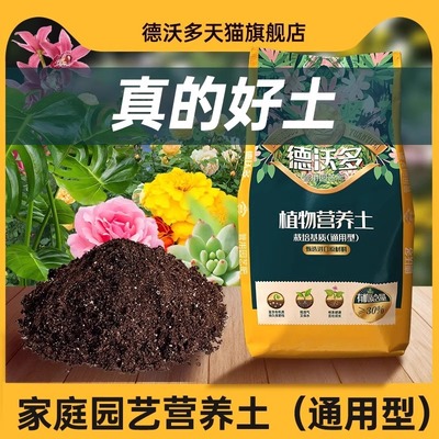 Dvodo Universal Nutrients Soil Flower Nurturing Home Plants