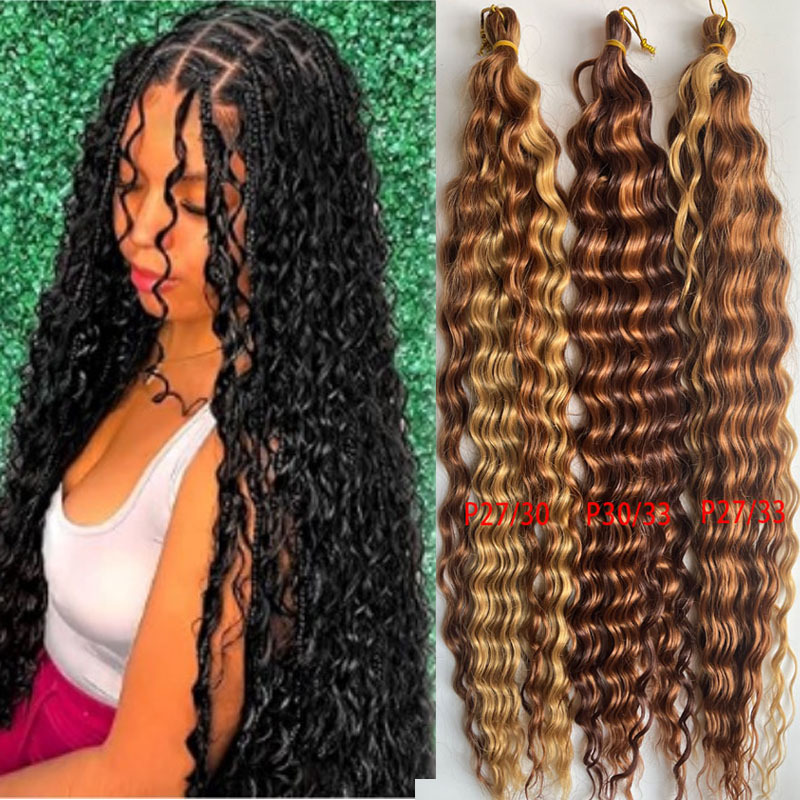 许昌假发Loose Deep wave Twist 大曲30in 120g 大卷化纤假发