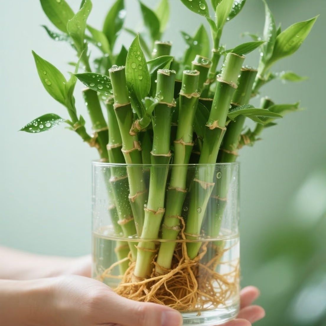 Mini Dracaena sanderiana Longzhu Guanyin Bamboo Festival Hi