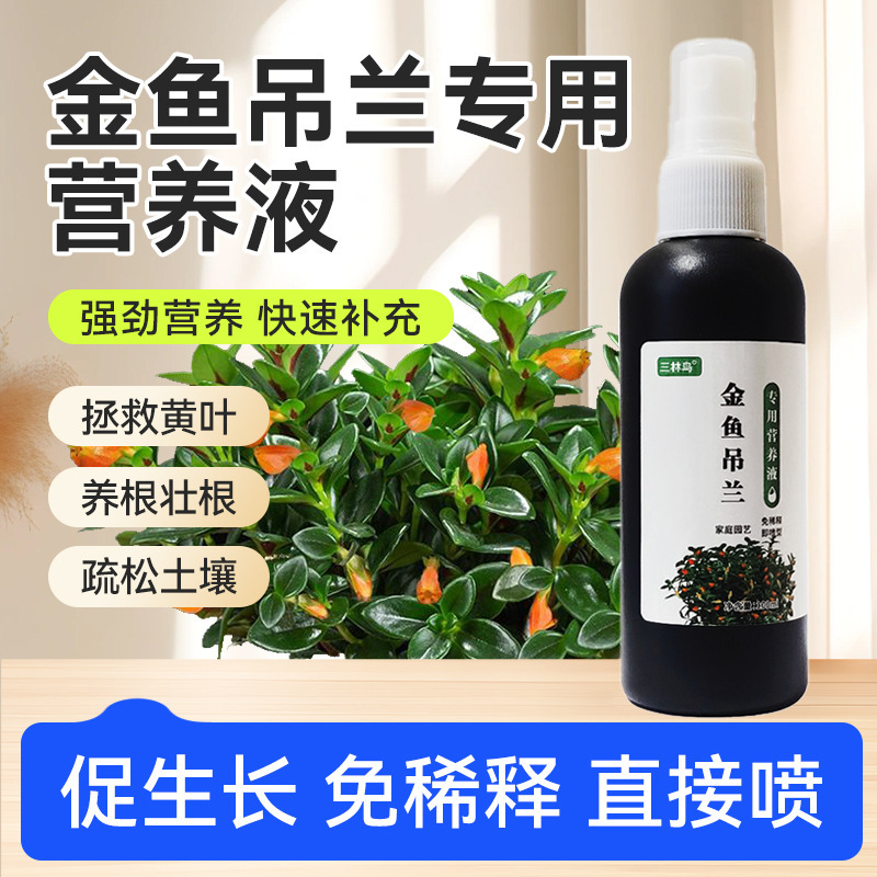 Goldfish suspension specialized nutrient solution with gold