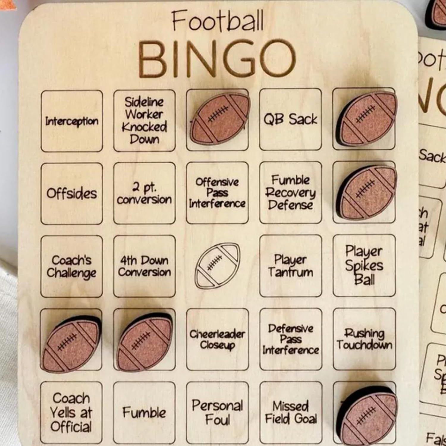 RZP 足球宾果游戏、football bingo – tictactoe board game