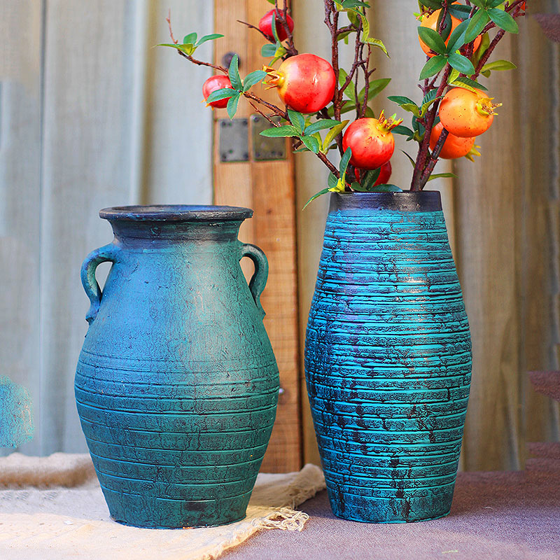 Chinese style vase decoration style, high-end ceramic vase,