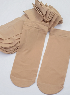 10双装永春天鹅绒短袜散装短丝袜对对袜子夏季薄款女袜