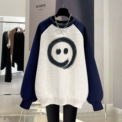 手绘涂鸦圆领卫衣SMZY/尚美主义