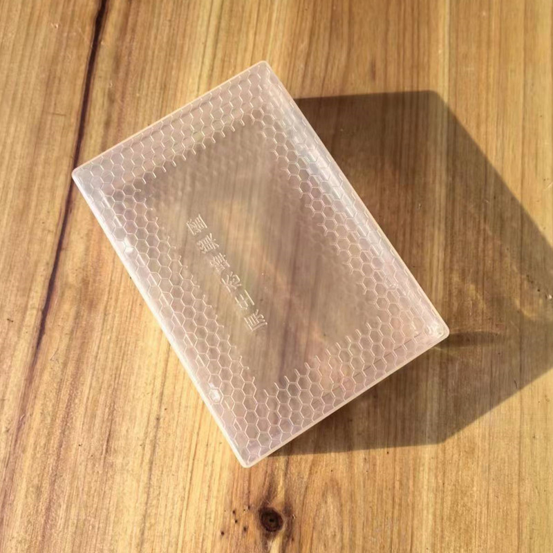 500克巢蜜盒透明巢蜜格塑料中蜂意蜂一斤装30个装巢蜜盒包邮