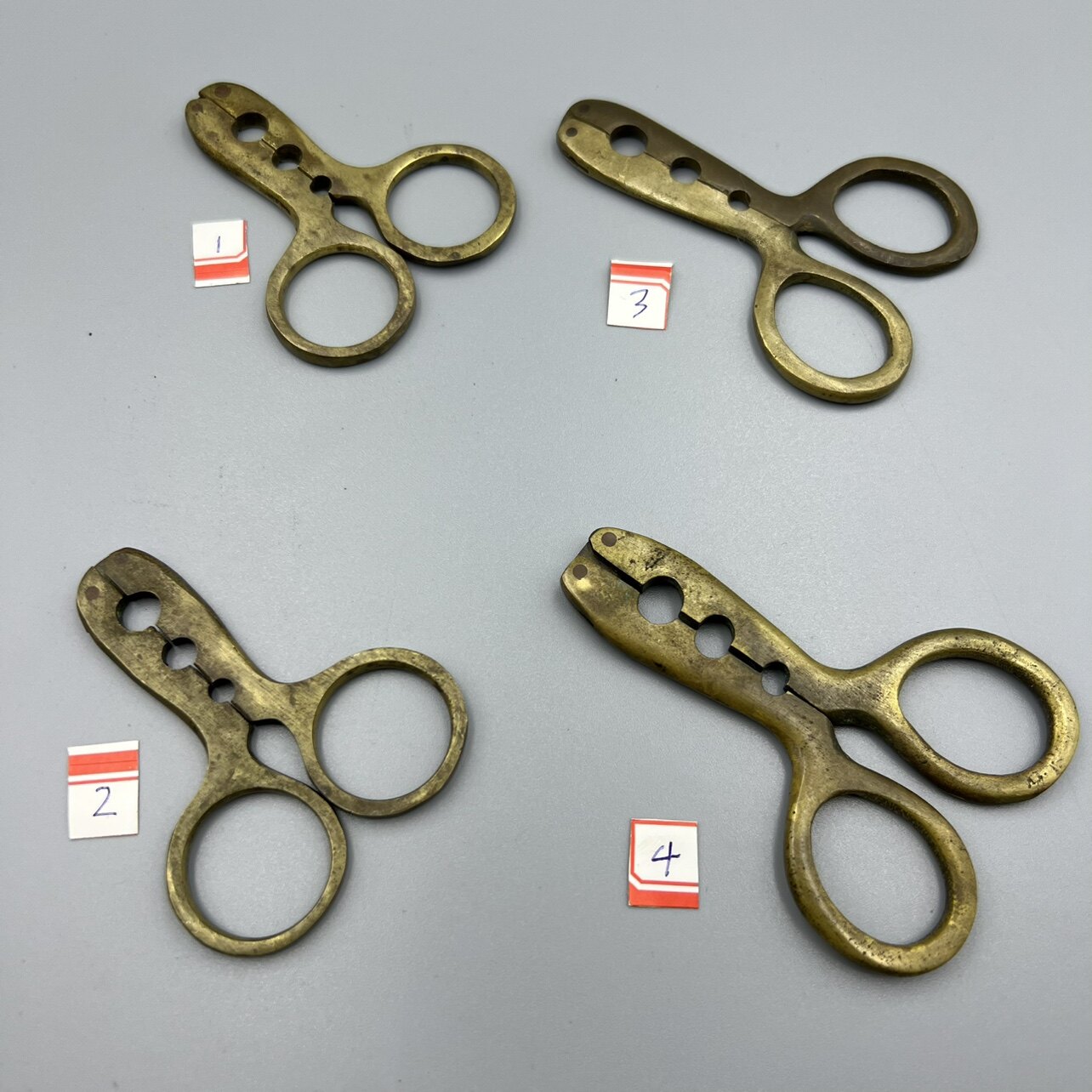 老物件民国时期古董收藏怀旧老式铜器老夹子炒货松子西瓜籽子剪刀