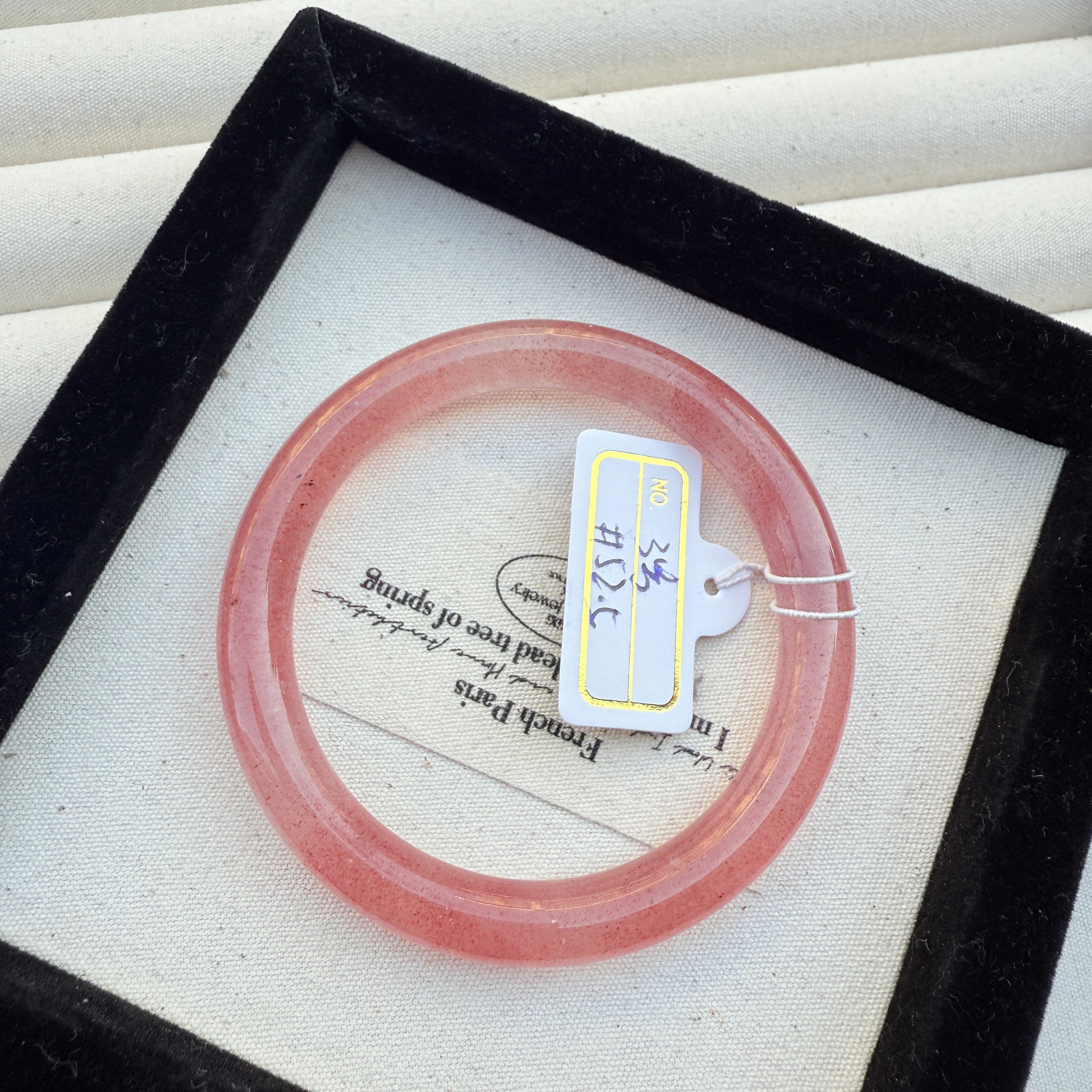 一物一图天然草莓晶圆条手镯女生粉嫩美人镯仙女款日常佩戴手镯,饰品/流行首饰/时尚饰品新,手镯,淘宝优惠券,粉丝福利购,淘宝优惠卷