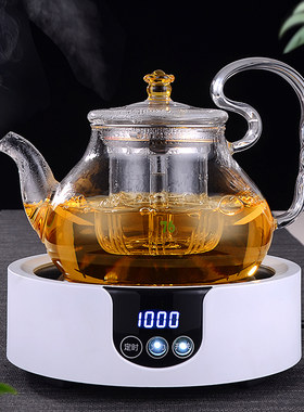 台湾76泡茶壶高硼硅加厚煮茶壶