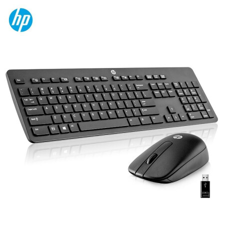 惠普（HP）超薄无线键盘鼠标套装 巧克力键盘激光鼠标 T6L04AA