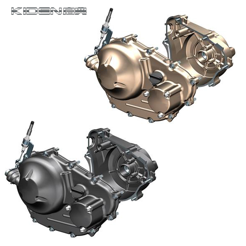启典摩托车箱体盖发动机盖KD150G