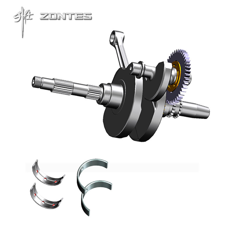 升仕350E3D3M3踏板摩托曲轴连杆轴瓦片平衡轴配件总成发动机配件