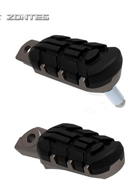 升仕ZT300-T  ZT310-T T1 T2 摩 托车 拉力款 前后左脚蹬脚踏搁脚