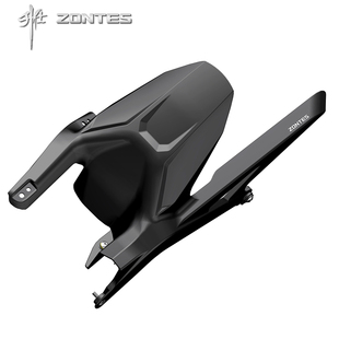 后内泥板 升仕ZT350GK T2摩托车双摇臂款 后链盒挡水板配件