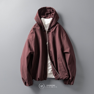 高级感BOXY短宽版 冬季 白鸭绒外套 羽绒服男 CLEANFIT廓形连帽短款