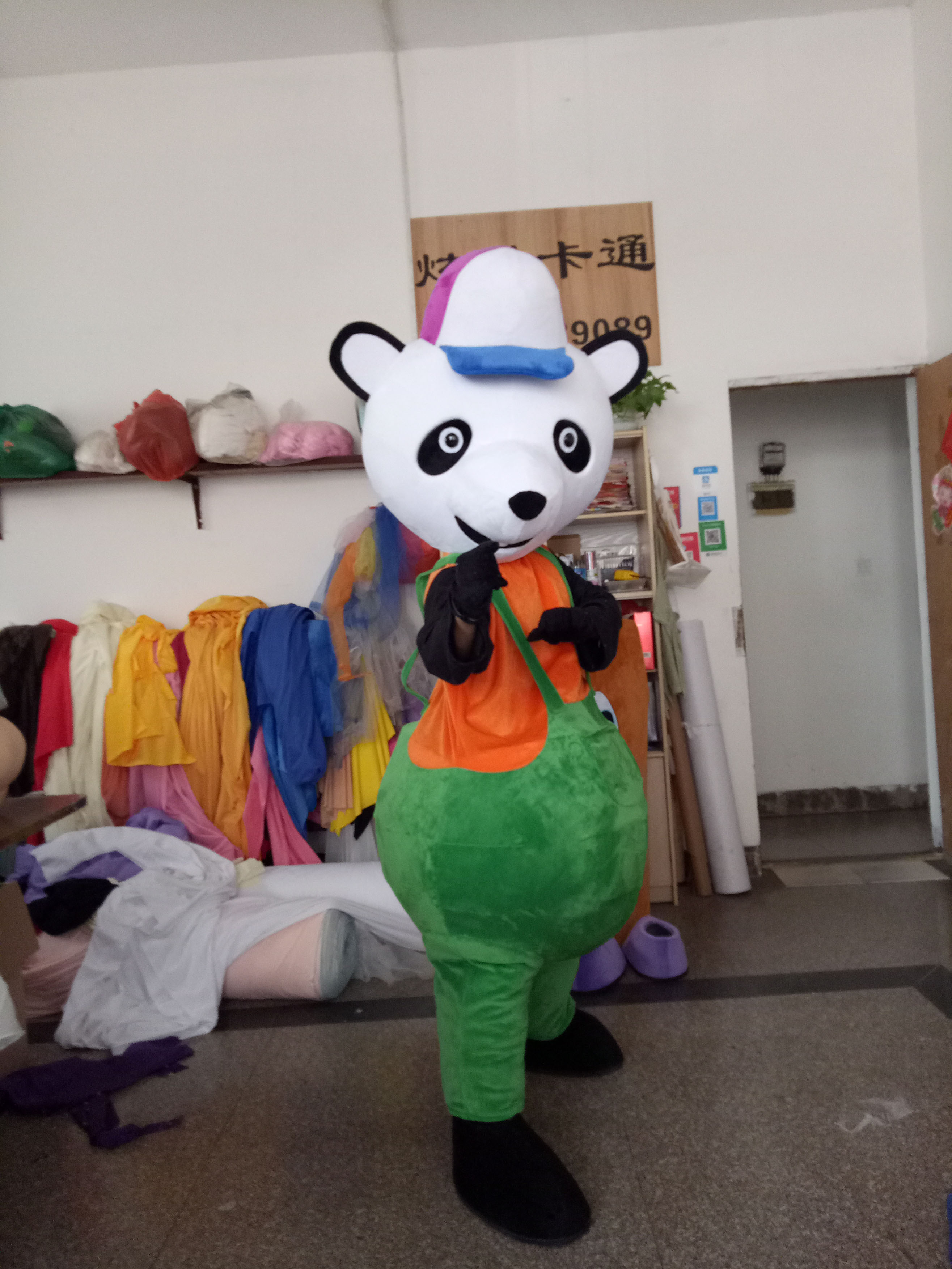 熊猫行走人偶服卡通人偶熊猫行走人偶玩偶服饰熊猫网红熊猫服饰