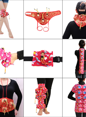 多联随身灸布囊随身灸布袋布套布包  只多连布囊不含随身灸艾灸盒