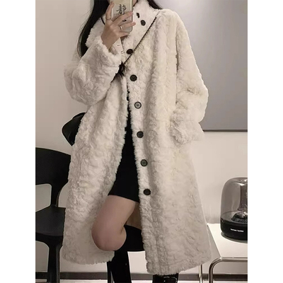 小红书博主推荐！韩系羊羔毛外套