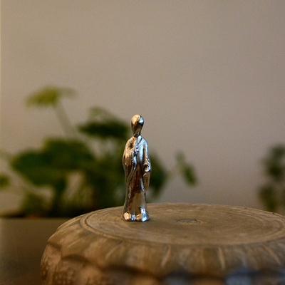 姜太公迷你香插微景观人物小摆件