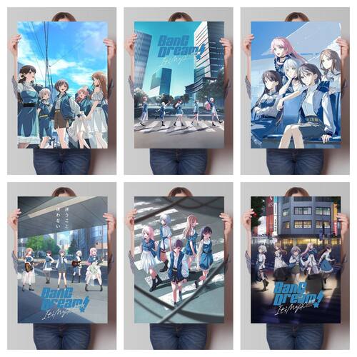 MyGO动漫海报BanG Dream高松灯千早爱音二次元宿舍卧室不干胶贴纸