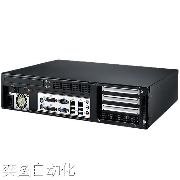 研华IPC-603MB上架式2U工控机抗支持2到10代内置300W超薄1U小电源