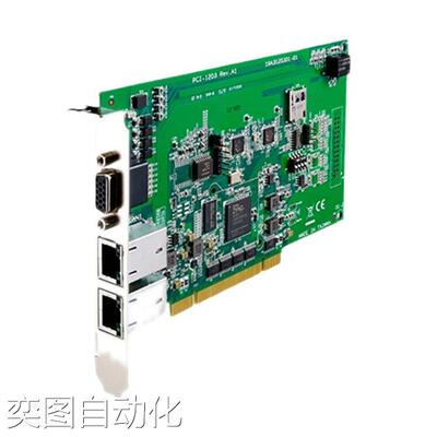 研华PCI-1203 2端口EtherCAT通用型PCI主站卡支持Common Motion议