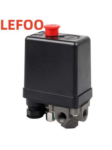LEFOO220V空压机LF11压力开关无油气泵空压机气压开关控制器包邮