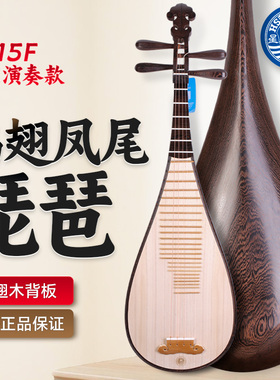 北京星海凤尾琵琶8915F鸡翅木抛光凤尾头成人专业演奏考级琵琶