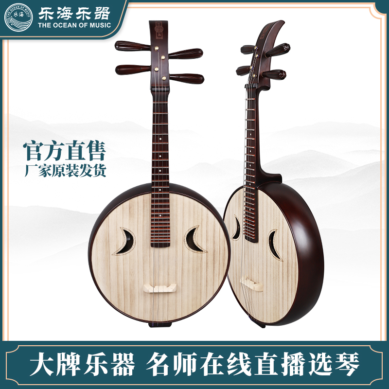 乐海中阮DWZ1乐器初学演奏钢品山榆木徐阳阮族中阮