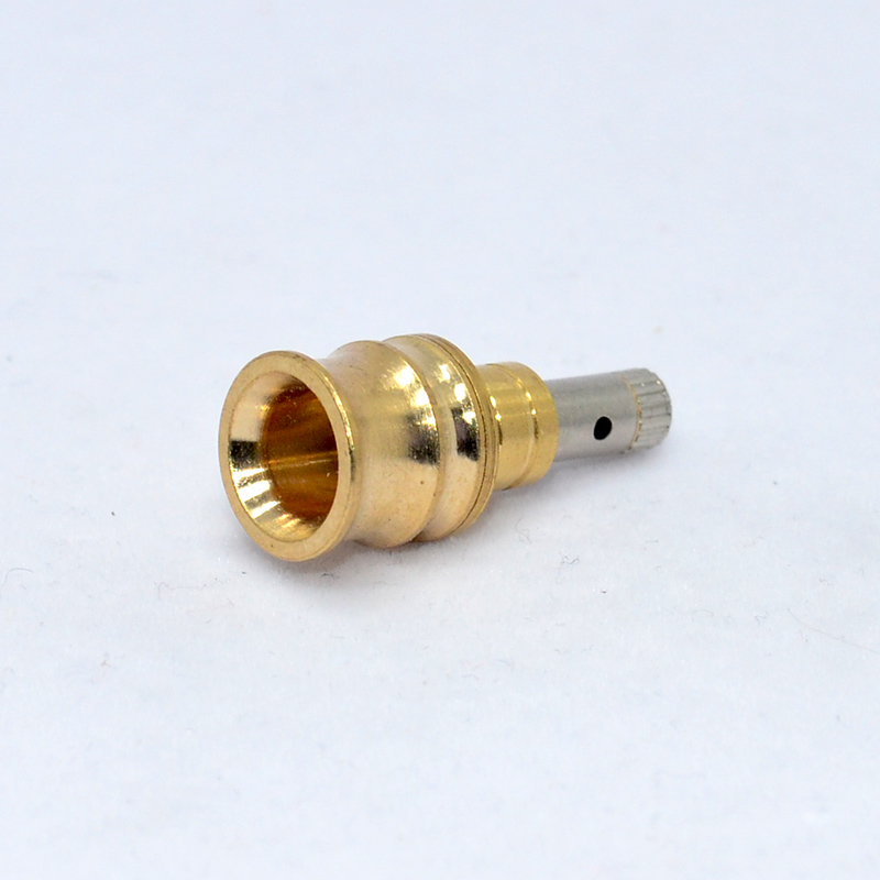 可拆烟嘴头铜头配件通用M5-17mm拉杆芯式烟嘴过滤器香烟型使用头