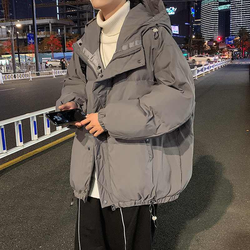 冬款加厚潮棉衣面包服男情侣棉服宽松连帽外套A106-1-3656-P118,男装棉衣,电商A106-1