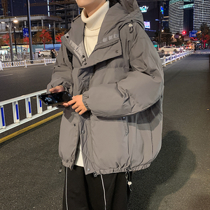 冬款加厚潮棉衣面包服男情侣棉服宽松连帽 外套 A106-1-3656-P118图片