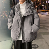 冬款加厚潮棉衣面包服男情侣棉服宽松连帽外套A106-1-3656-P118，男装棉衣，电商A106-1