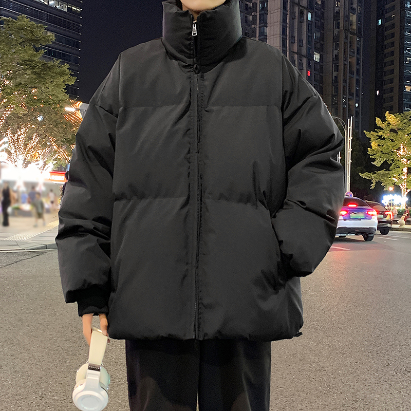 冬装套手指休闲立领棉服外套加厚男装宽棉衣A106-1-3678-p78，男装棉衣，电商A106-1