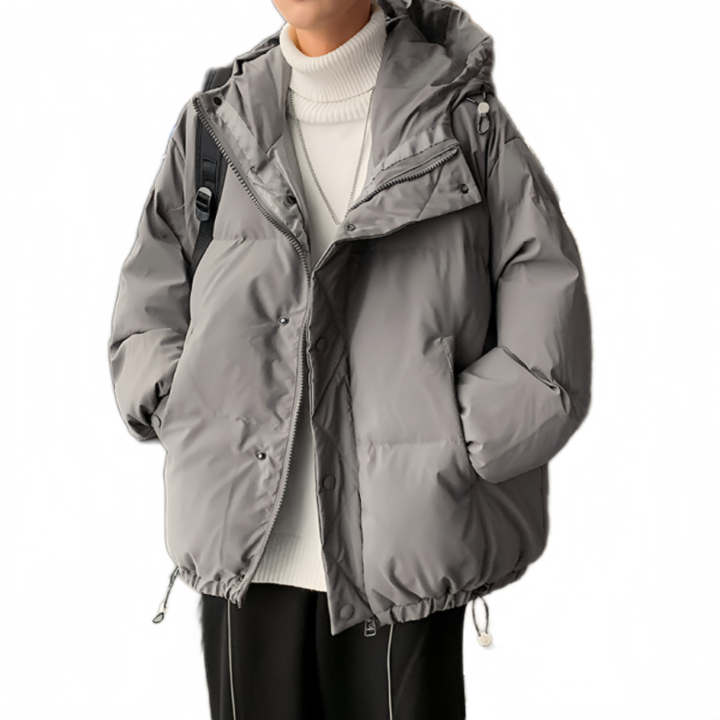 冬季新款加厚连帽棉服宽松棉衣面包服外套男装A106-1-3656-P118，男装棉衣，电商A106-1