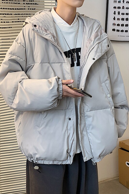 冬款加厚潮棉衣面包服男情侣棉服宽松连帽外套A106-1-3656-P118,男装棉衣,电商A106-1