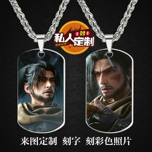 动漫光阴之外周边同款照片吊坠项链钥匙扣挂件节日生日礼物定制