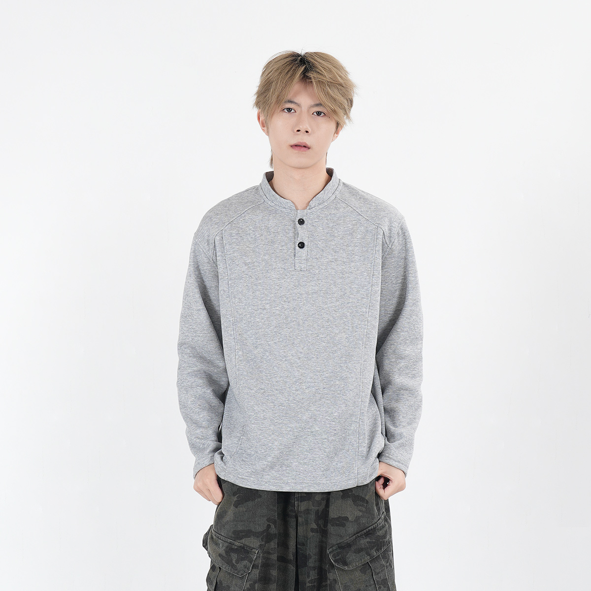 长袖T恤秋冬百搭宽松休闲打底衫